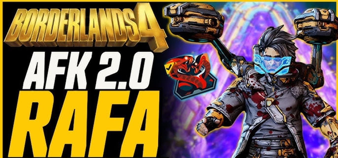 Borderlands 4⭐NEW AFK 2.0 RAFA BUILD⭐LEVEL 60⭐MOXSY BUILD⭐ALL 11 ITEMS