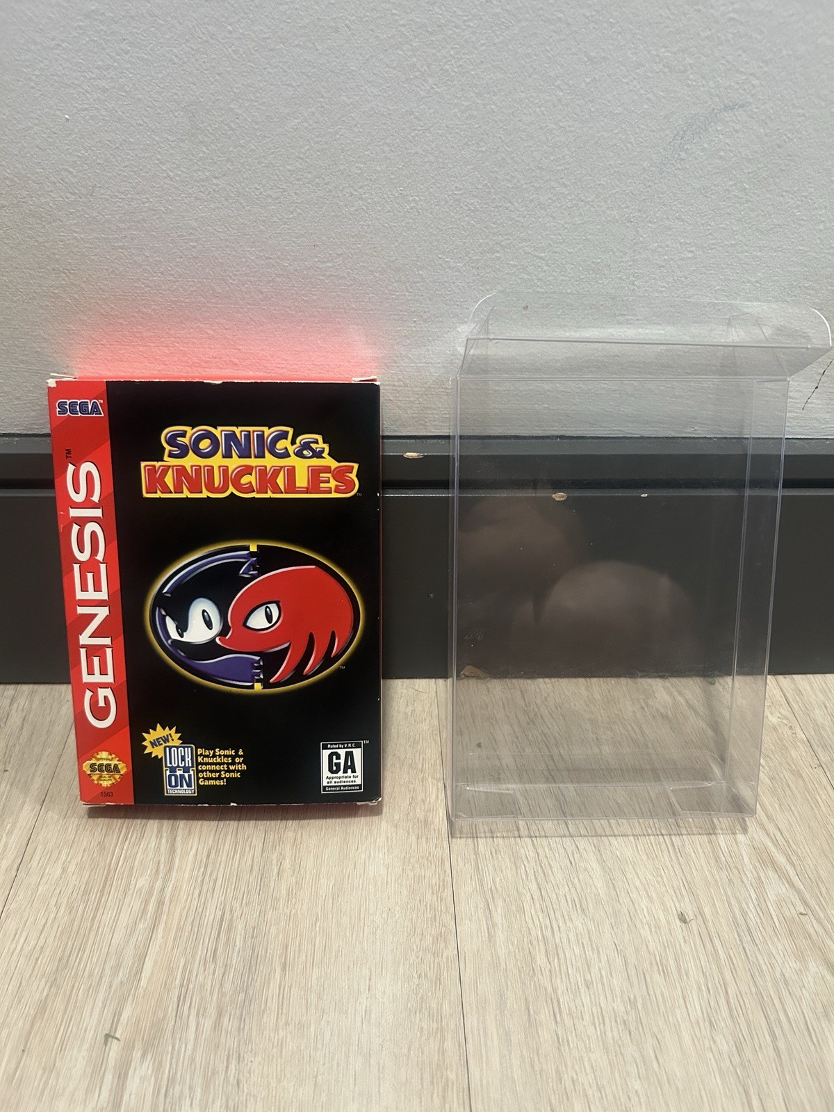 SONIC & KNUCKLES – (SEGA GENESIS, 1994) TESTED + COMPLETE IN BOX CIB