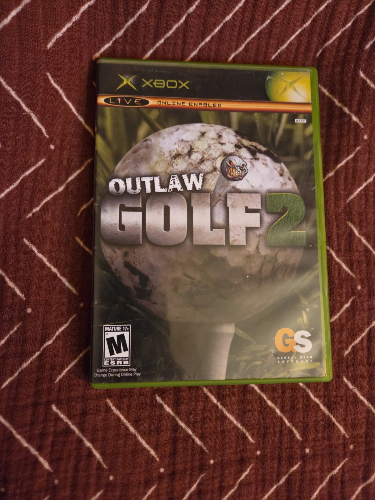 Outlaw Golf 2 Xbox Global Star Software Manual Included Outlaw Series