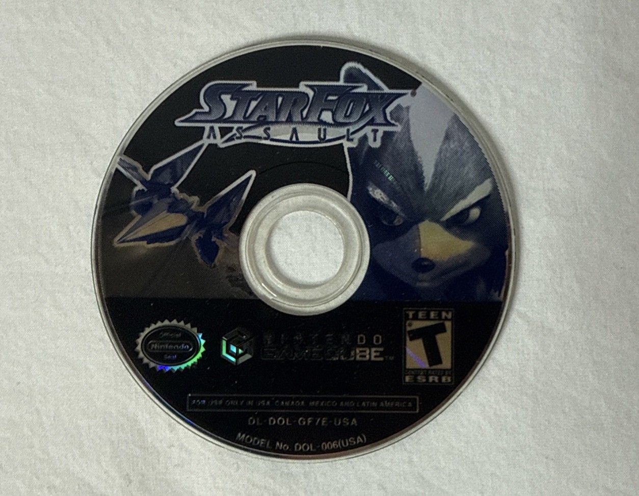 Star Fox Assault GameCube Tested Disc Only