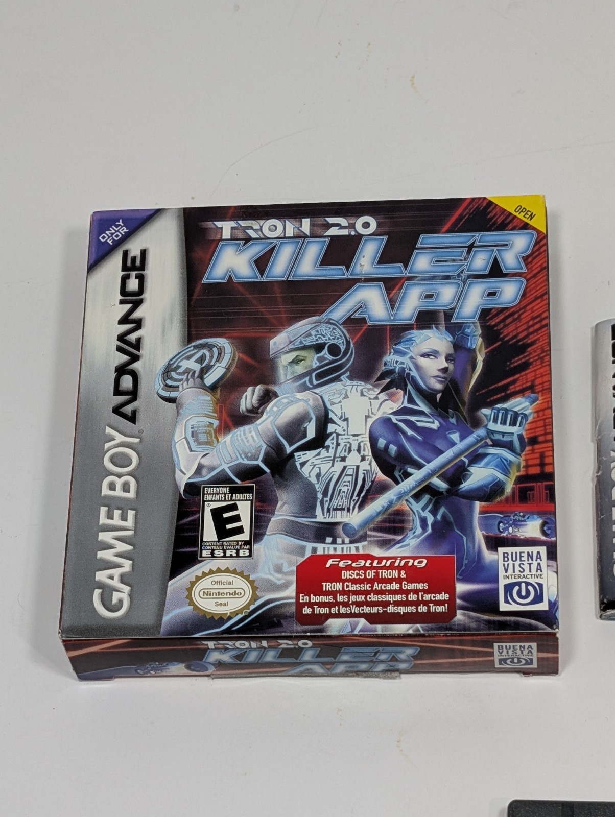 Tron 2.0 Killer App Gameboy Advance GBA CIB Nice Box – No Crushing