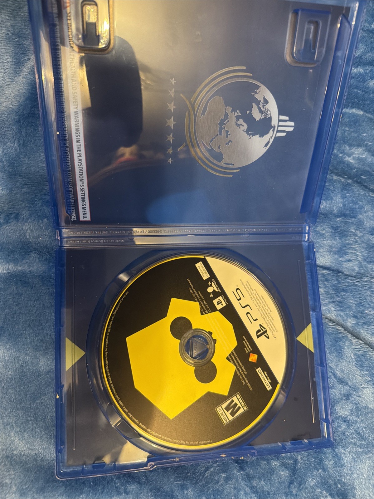 Helldivers 2 – Sony PlayStation 5 Open Case. Unused Rated M