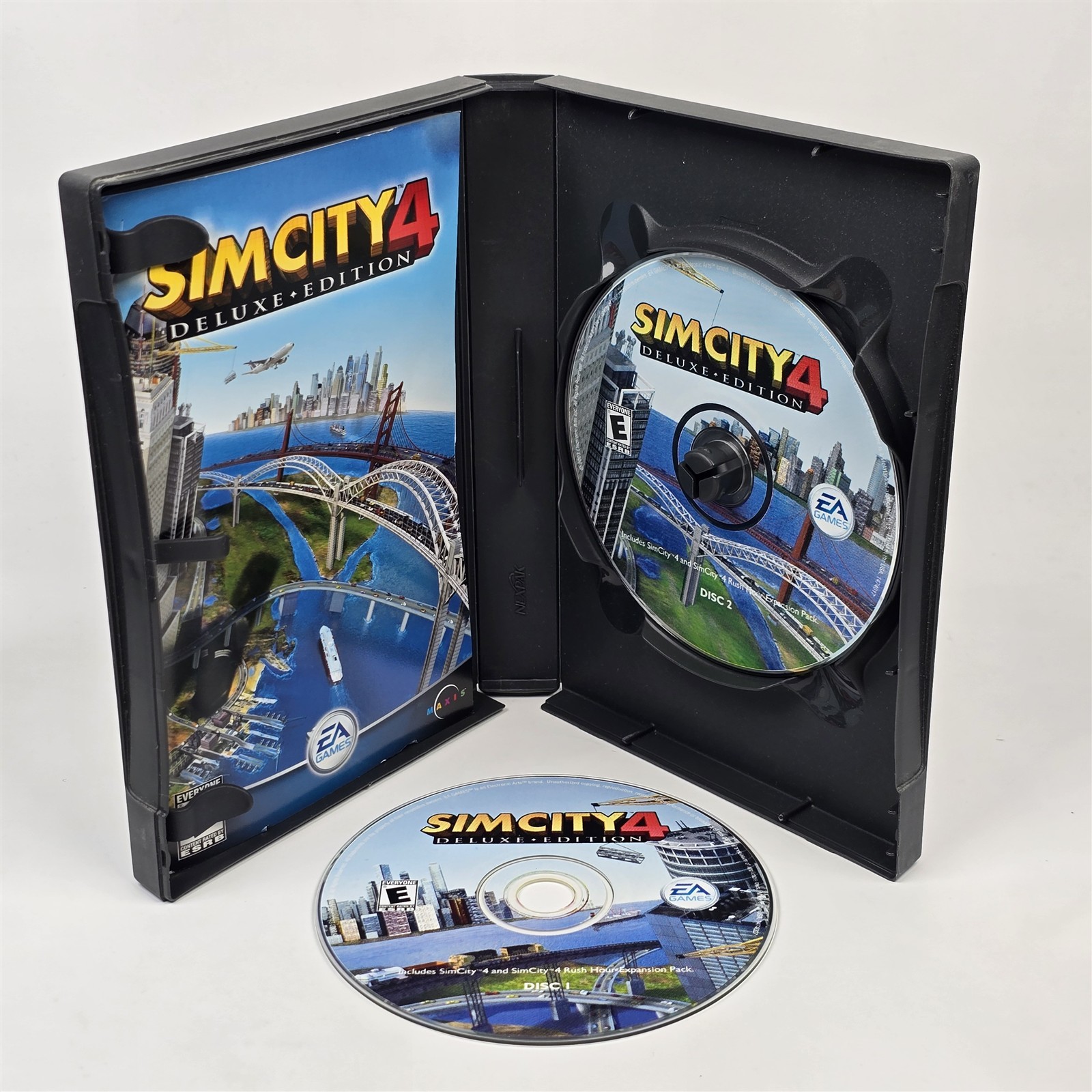 SimCity 4: Deluxe Edition – Sim City (PC CD-ROM) CIB COMPLETE with Key