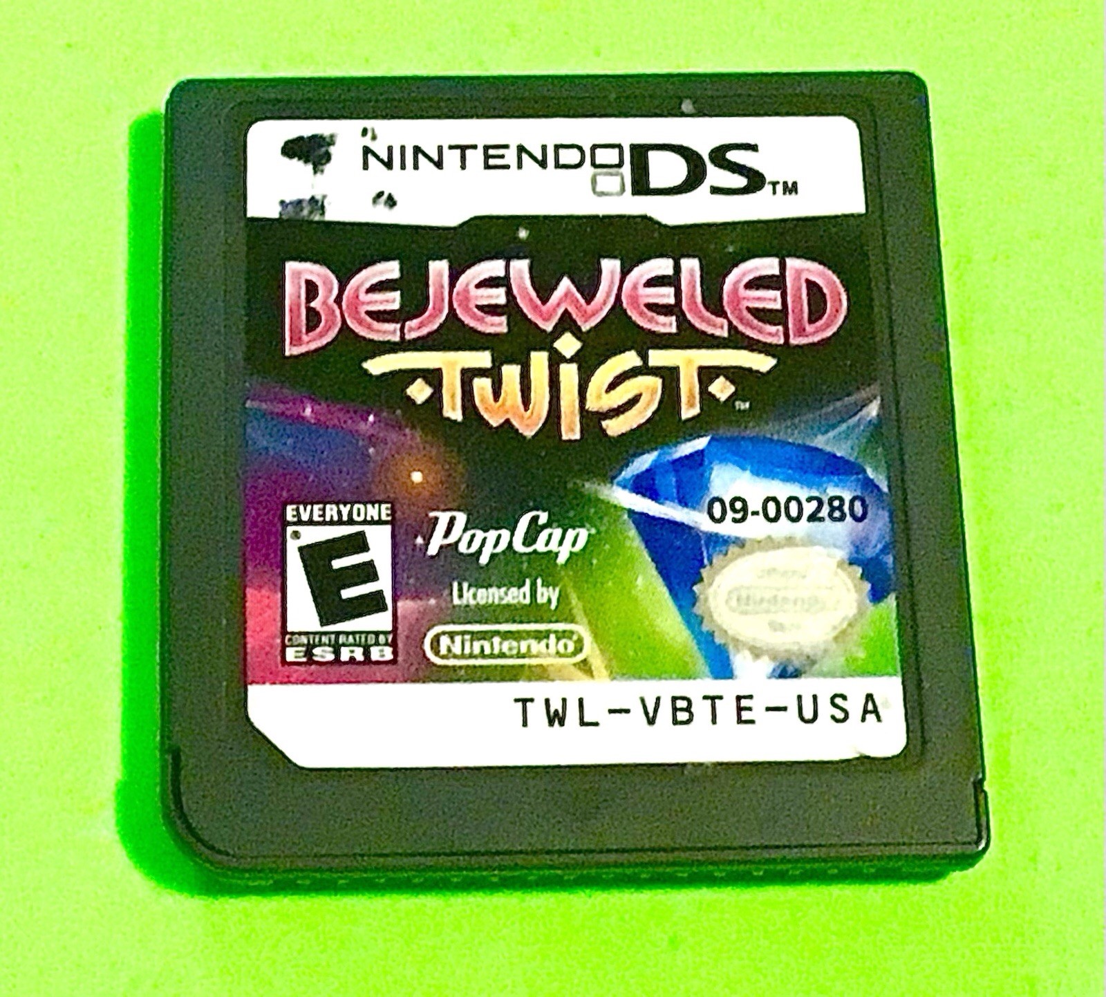Bejeweled Twist Nintendo DS 2010 Video Game Cartridge Only Working