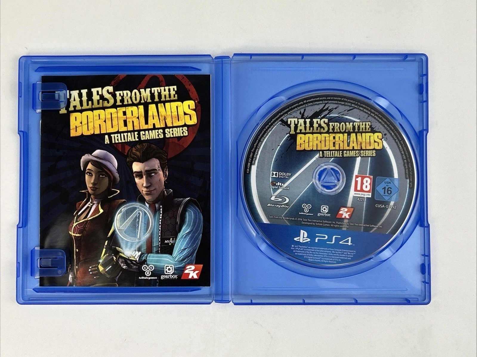 Tales From The Borderlands (PS4) PEGI 18+ Compilation FREE Ship EUC Adult Owned
