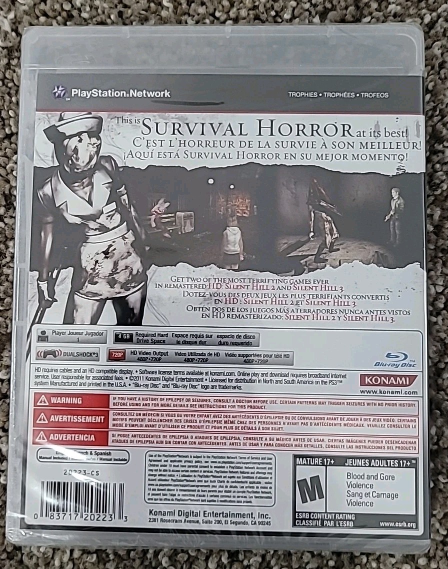 Silent Hill Collection – Sony PlayStation 3 Brand New Sealed