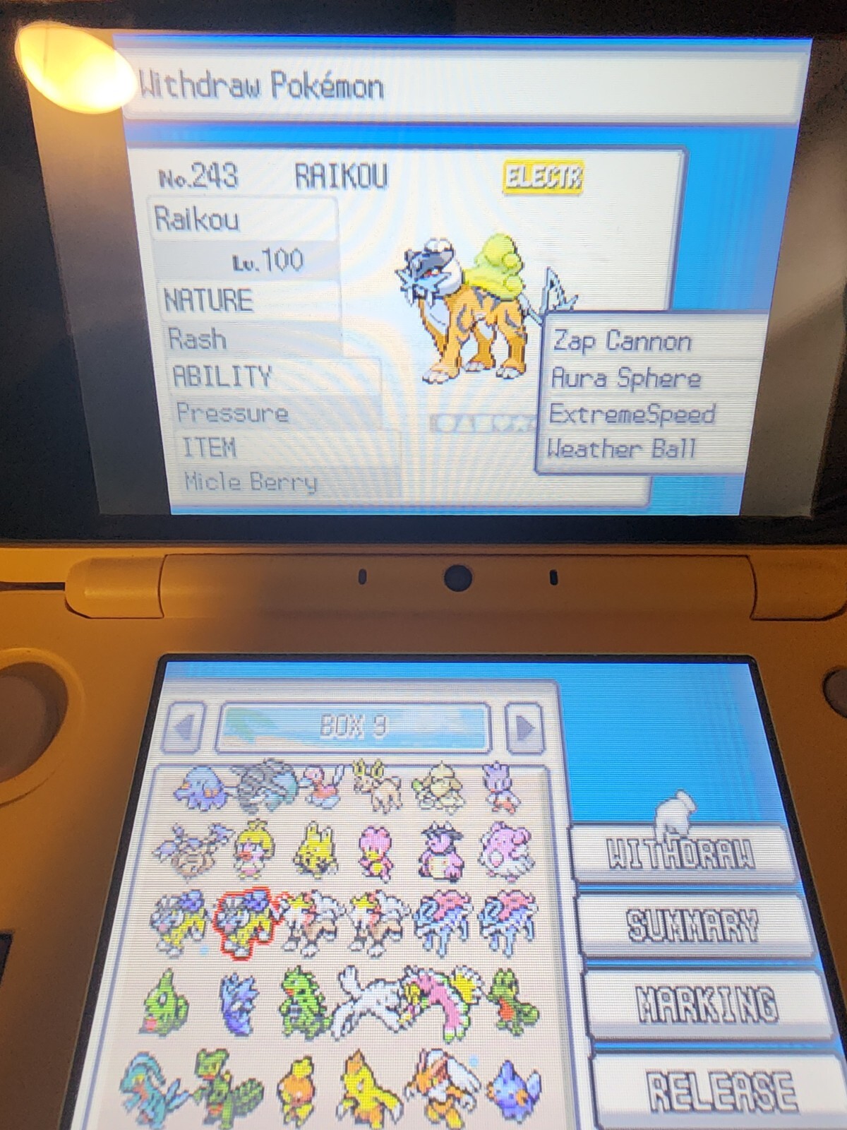 Authentic Nintendo DS Pokemon SoulSilver 493 Shiny Pokemon No BOX CIB *pics*