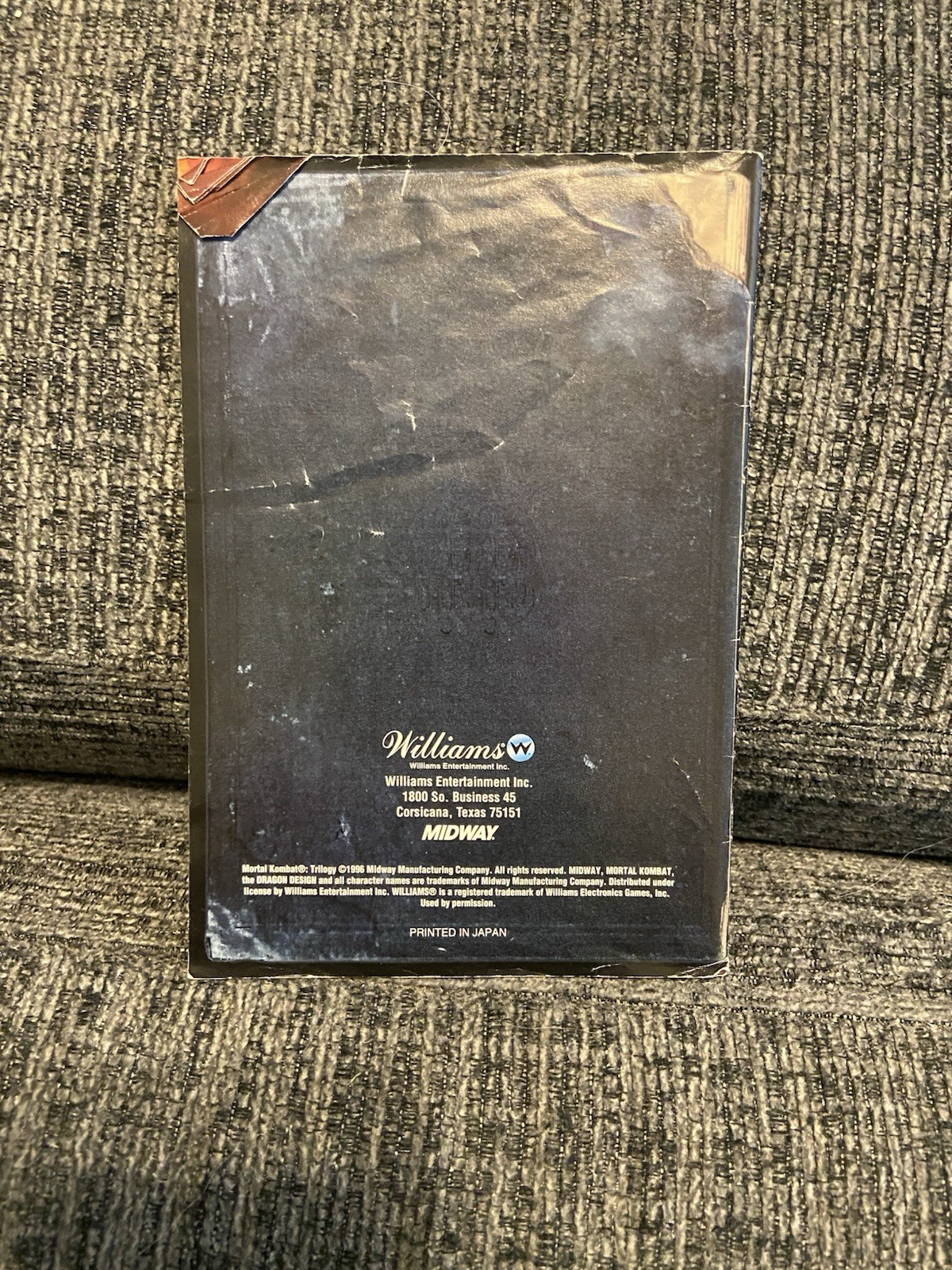 Nintendo 64 Mortal Kombat Trilogy With Box And Manual (used Condition)