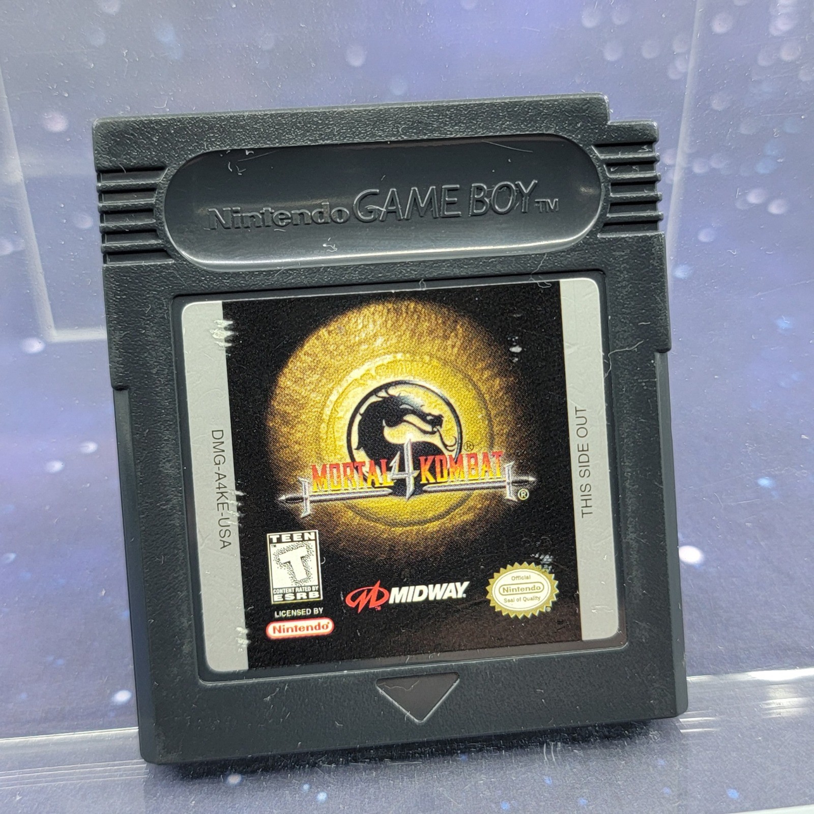 Mortal Kombat 4 Nintendo Game Boy Color GBC Game Cartridge DMG-A4KE-USA Midway