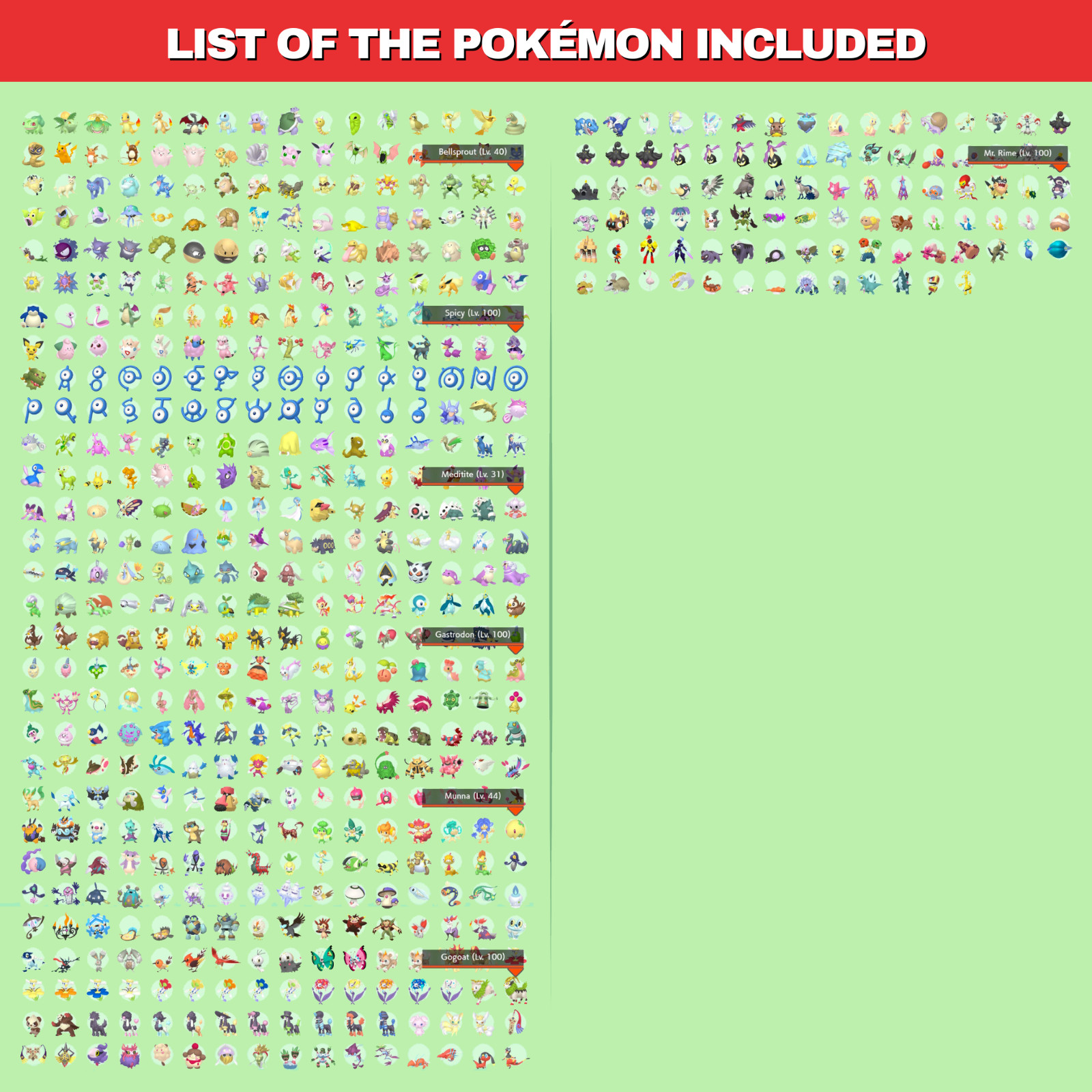 Complete Pokémon ALPHA Bundle HOME Shiny Living Dex Competitive 6 IV Pokedex