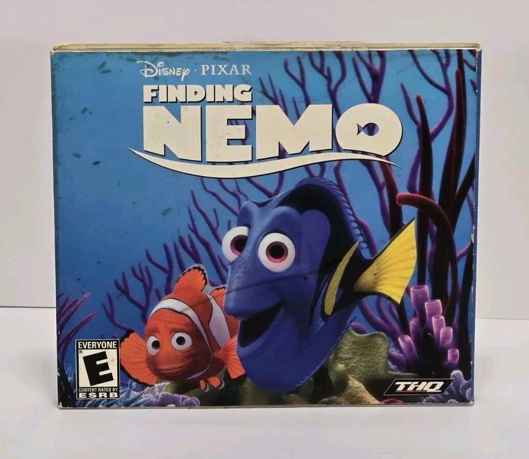 Finding Nemo (Windows / Mac, 2003) Disney Pixar THQ 98 ME XP 2000 OS X 10.2 PC