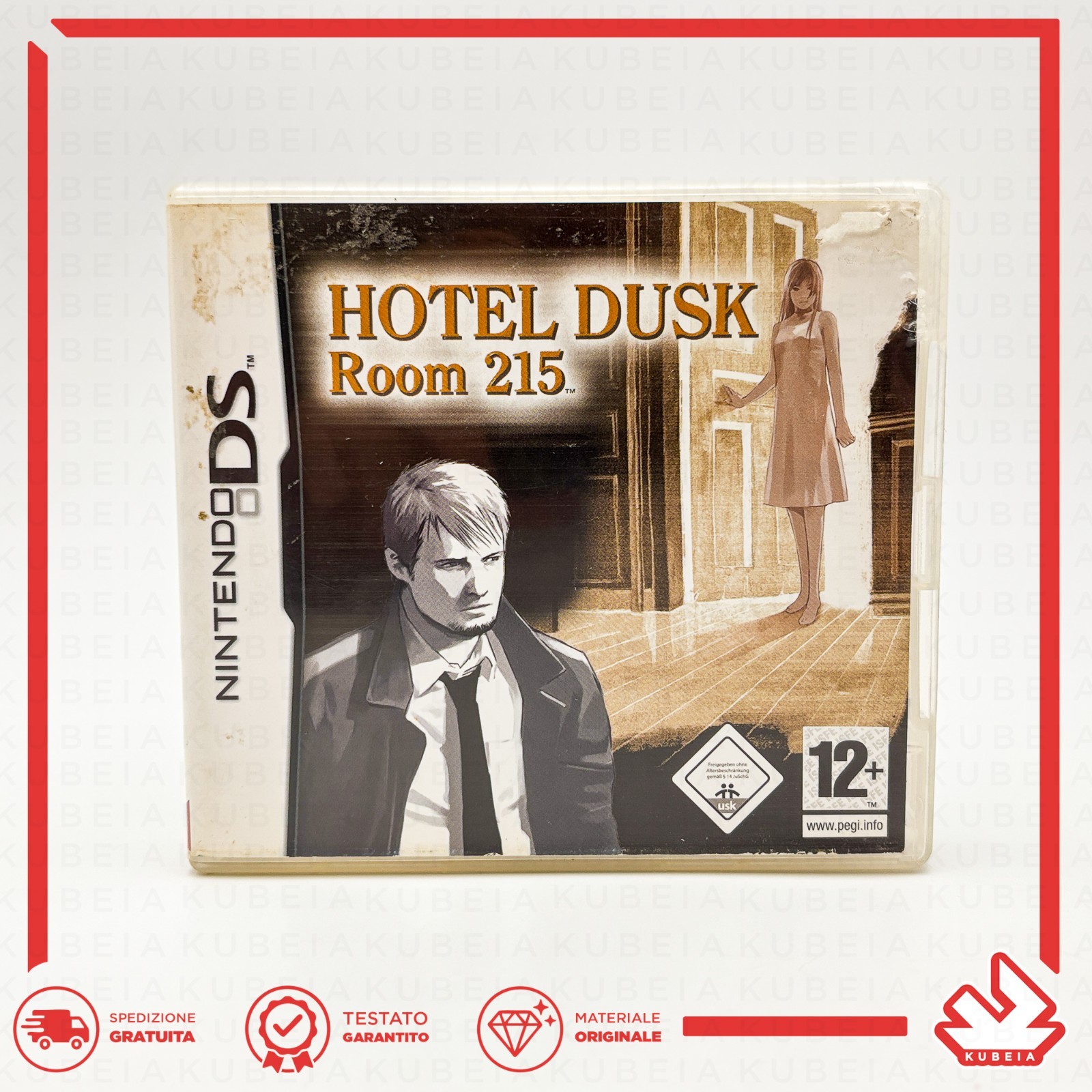 HOTEL DUSK ROOM 215 – ITALIAN – ORIGINAL – NINTENDO DS 2DS 3DS – SUPER MARIO