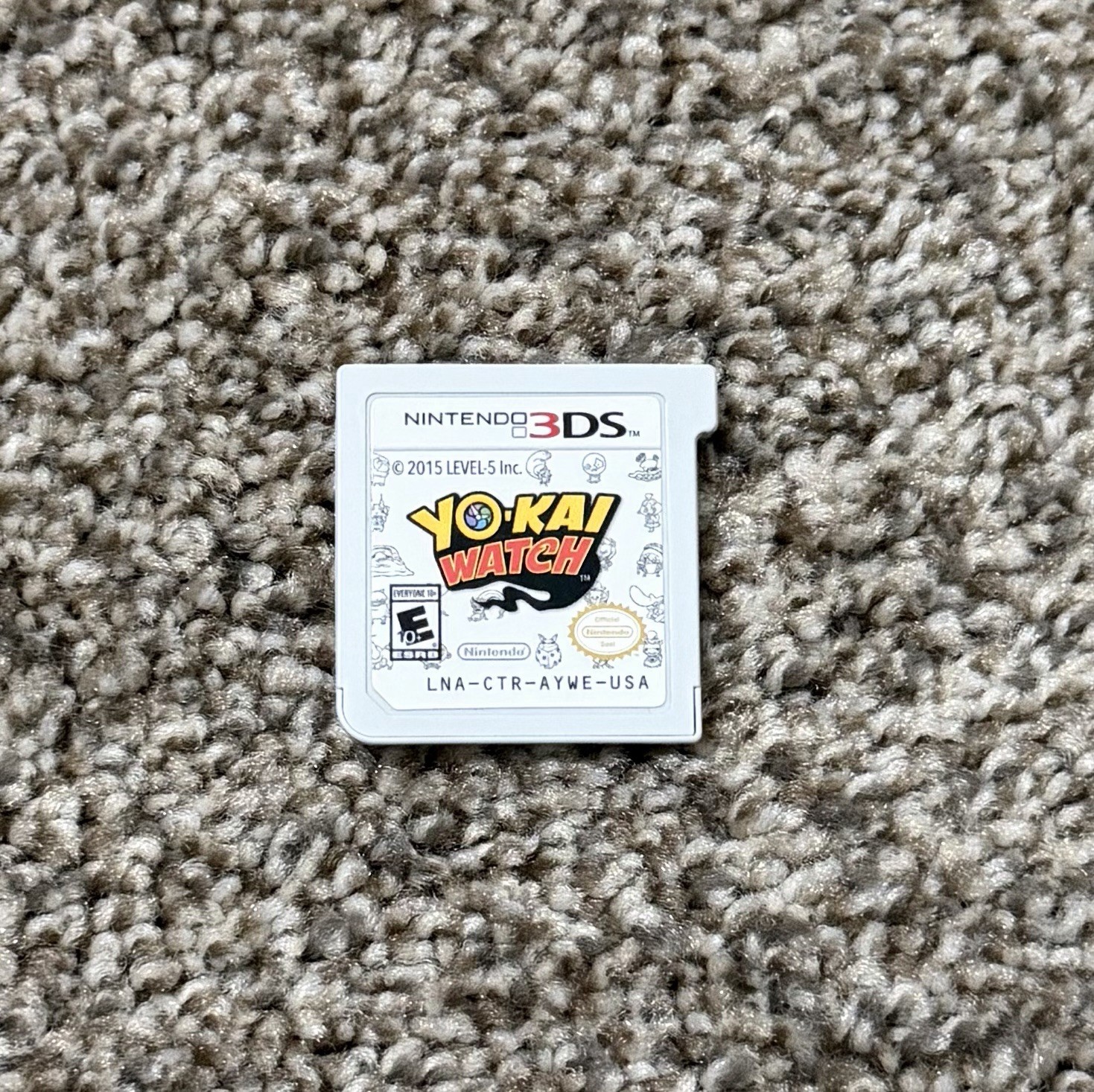 Yo-Kai Watch Nintendo 3DS, Cartridge Only Authentic Yokai Tested