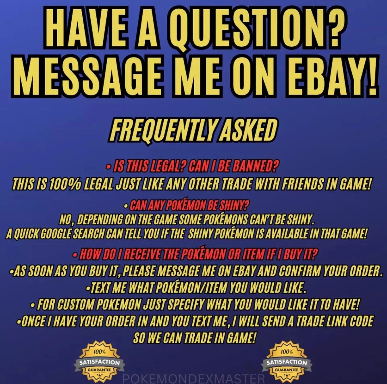 Choose ANY SHINY 6IV Pokemon ✨ ALPHA ✨ YOUR TRAINER NAME – Pokemon Legends ZA