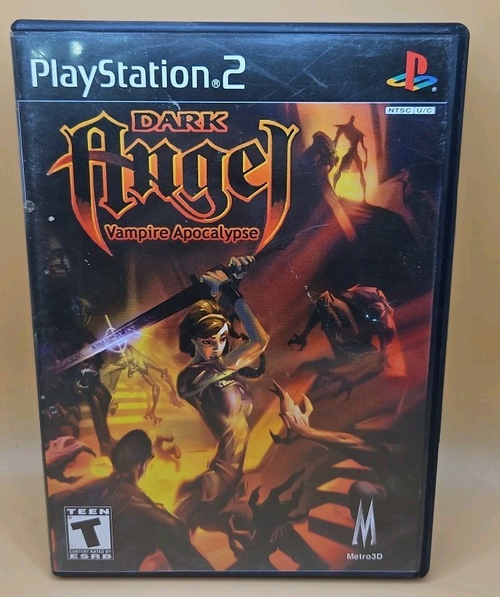 Dark Angel Vampire Apocalypse PS2 PlayStation 2 Complete CIB