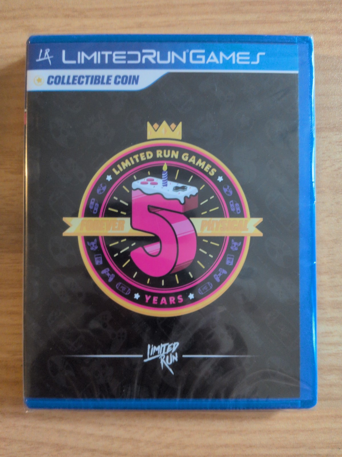 Limited Run Games 5th anniversary Collectible Coin (Vita)New Sealed