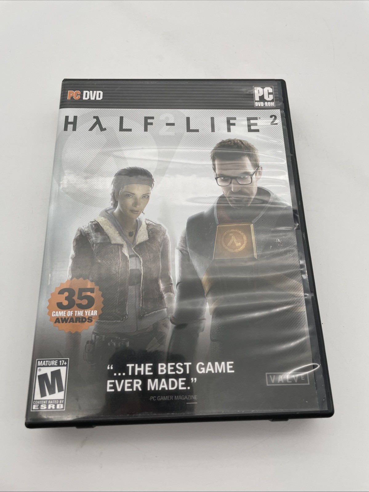 Half-Life 2 Windows PC CD DVD ROM Game 2006 Vtg Mature with Key