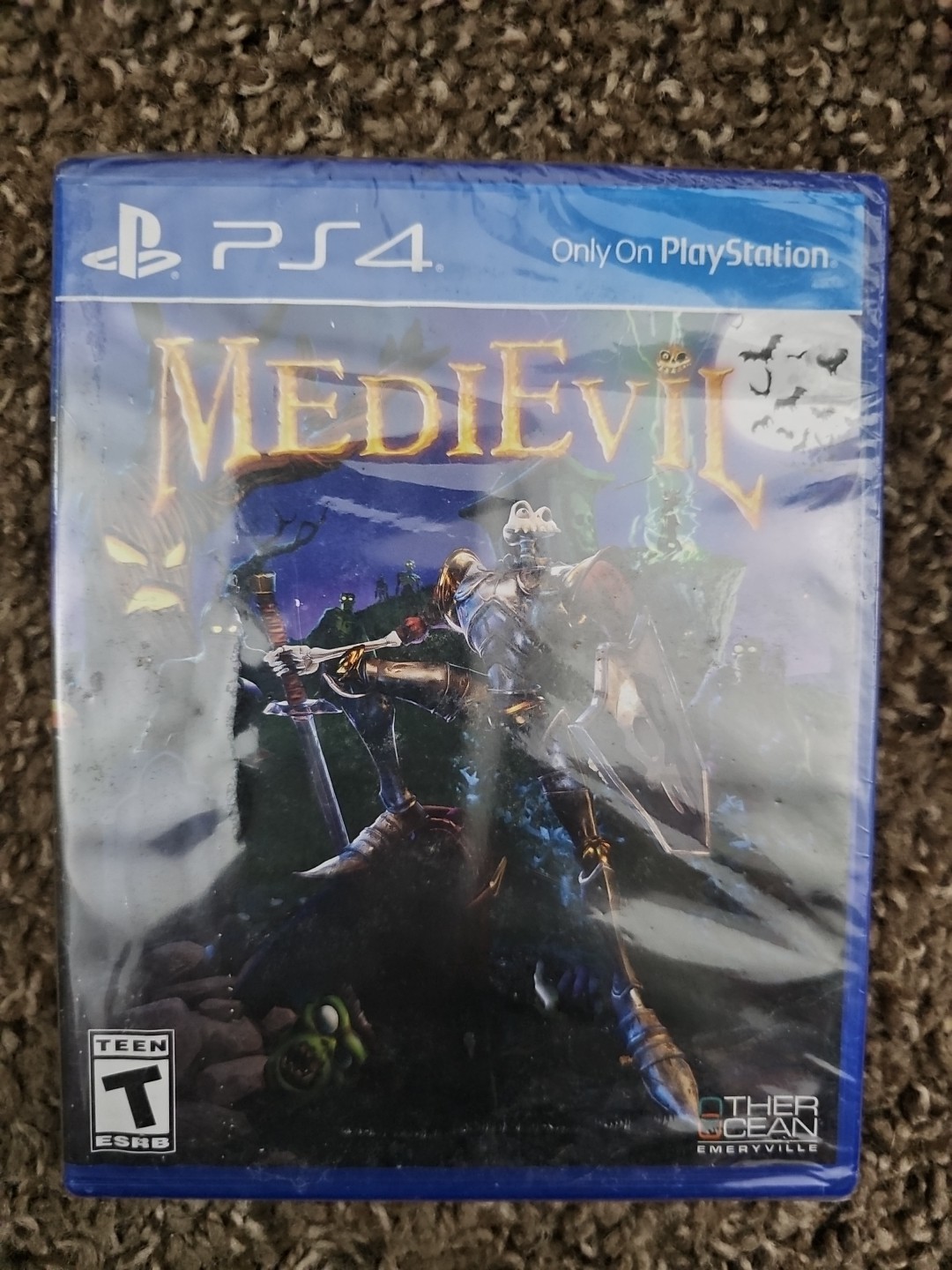 MediEvil Playstation 4 PS4 New Sealed Loose Disk Inside