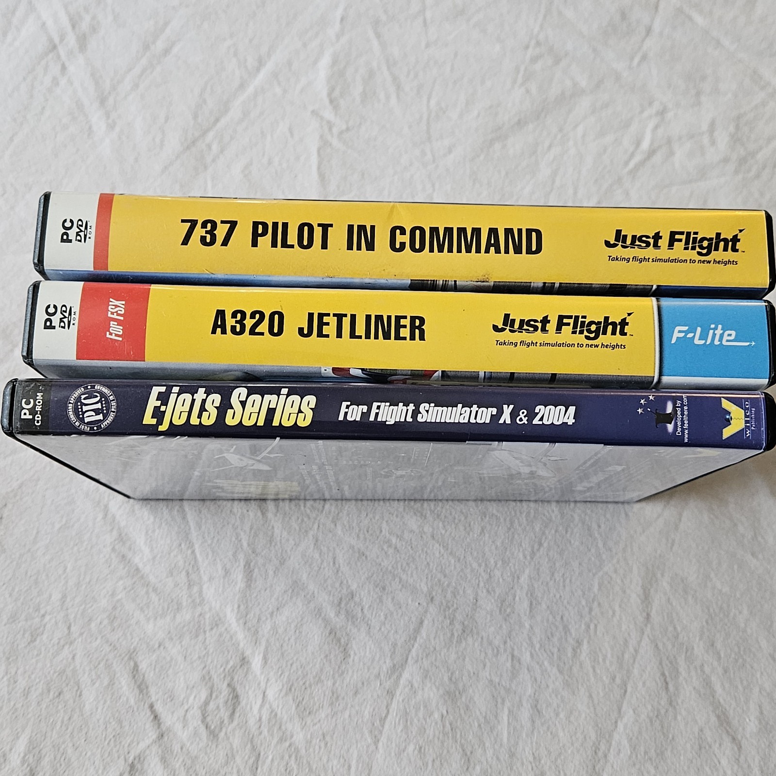 Microsoft Flight Simulator X Expansion LOT 737 A320 Ejets Just Flight PC FS 2004