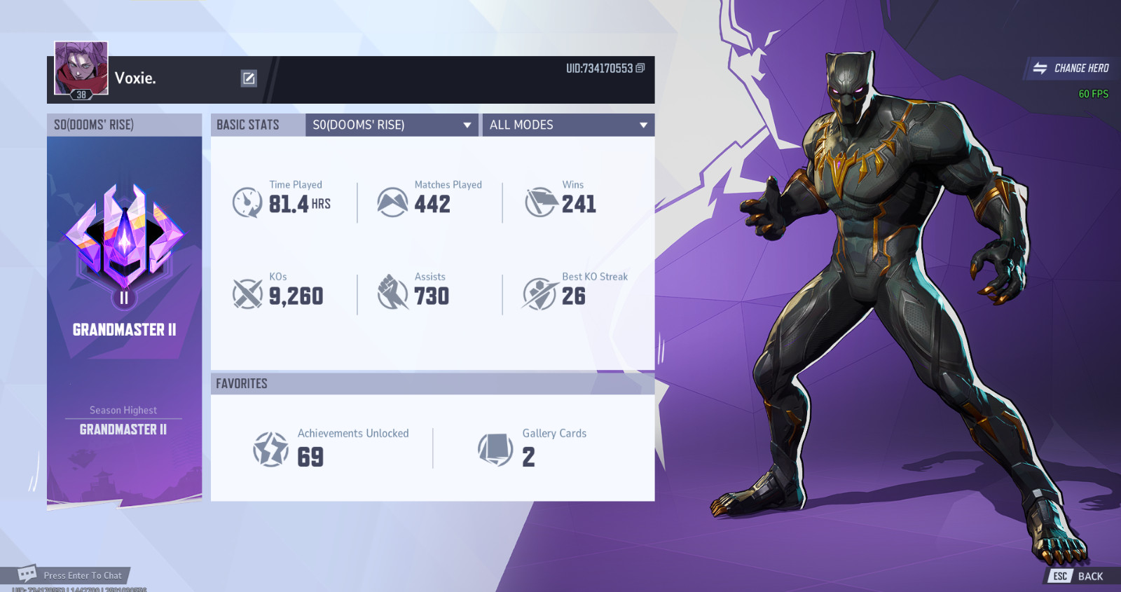 Marvel Rivals Competitive RANK BOOSTING, TOP 500 PLAYER (Message for details)