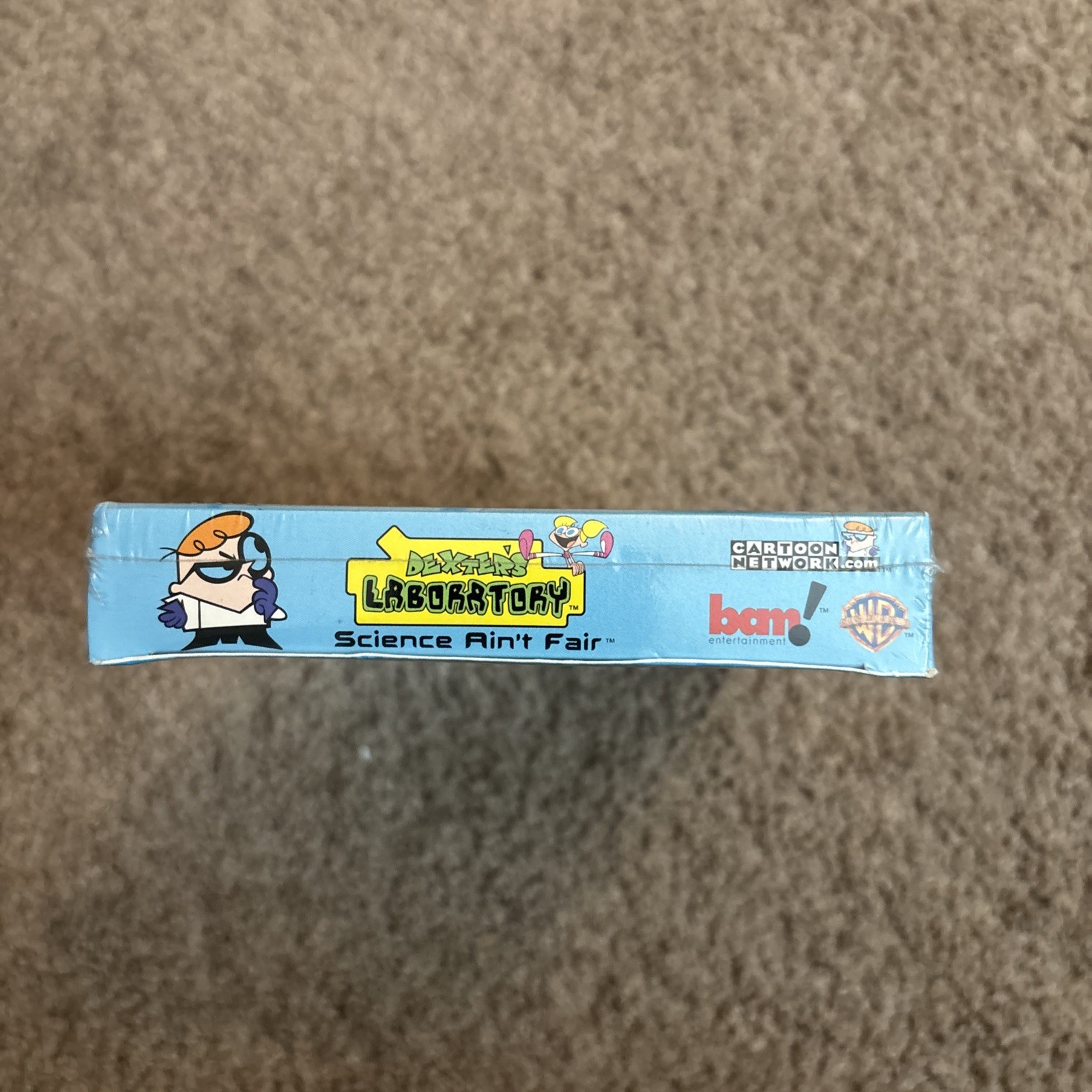 Dexter’s Laboratory Science Ain’t Fair 2001 Rare Sealed New Cartoon Network