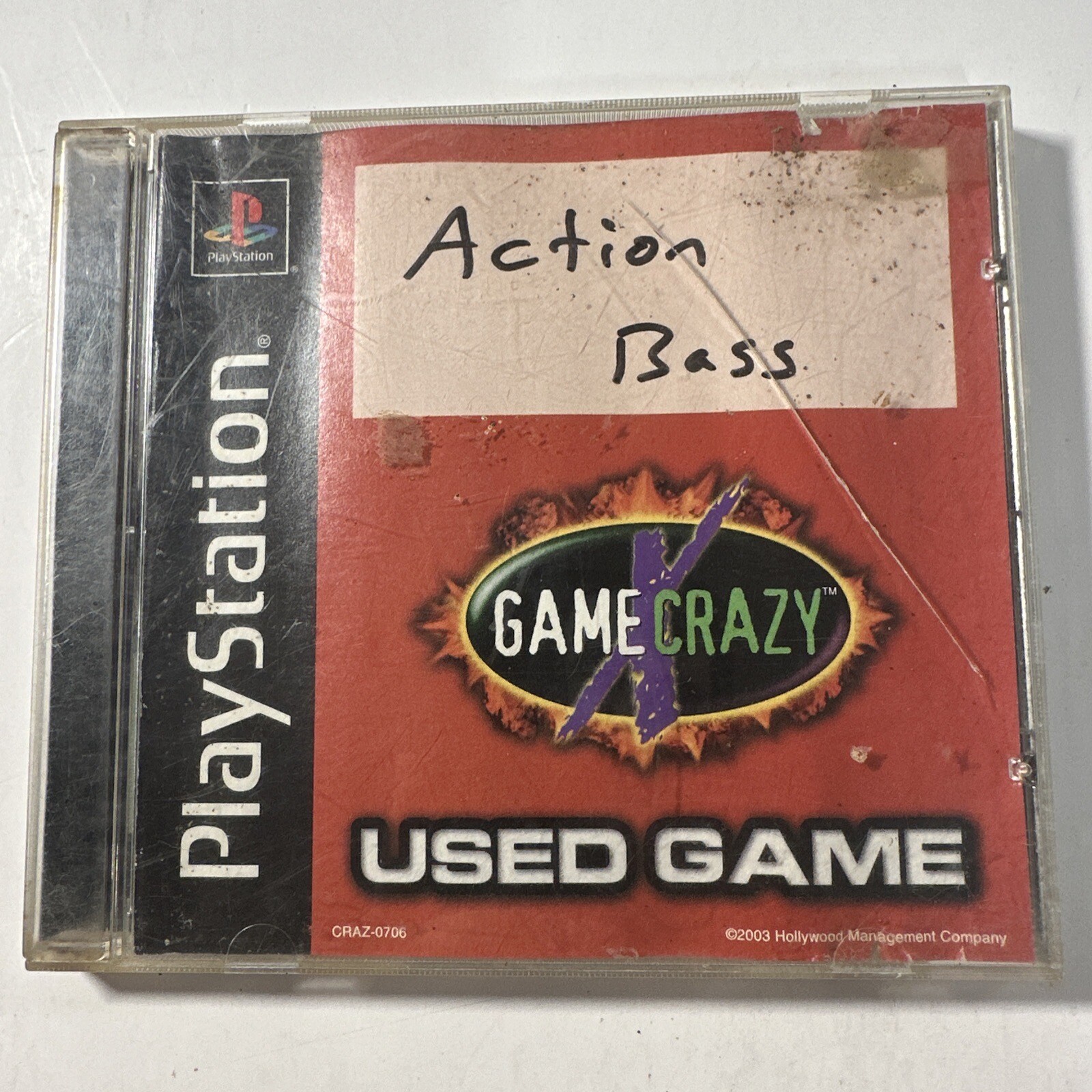 Action Bass (Sony PlayStation 1, 2000) PS1