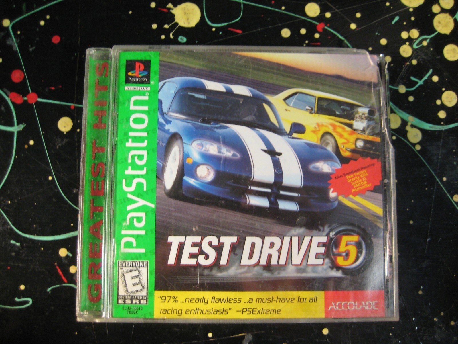 Test Drive 5 PlayStation 1 PSX Racing Game