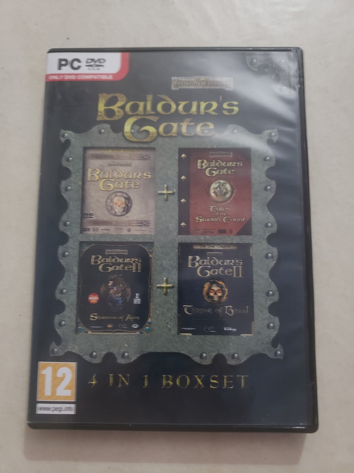 Baldur’s Gate – 4 in 1 Boxset (PC, 2006) – European Version