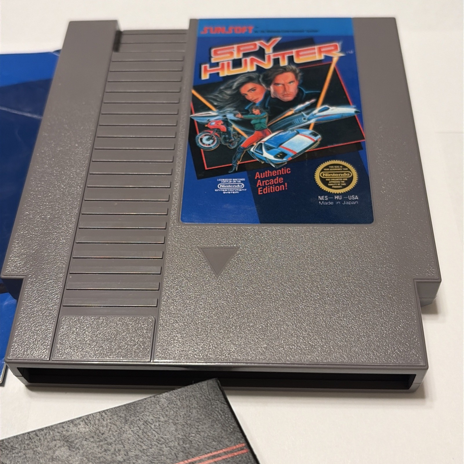 Sunsoft Spy Hunter Nintendo NES 1987 Complete w/ Box & Manual