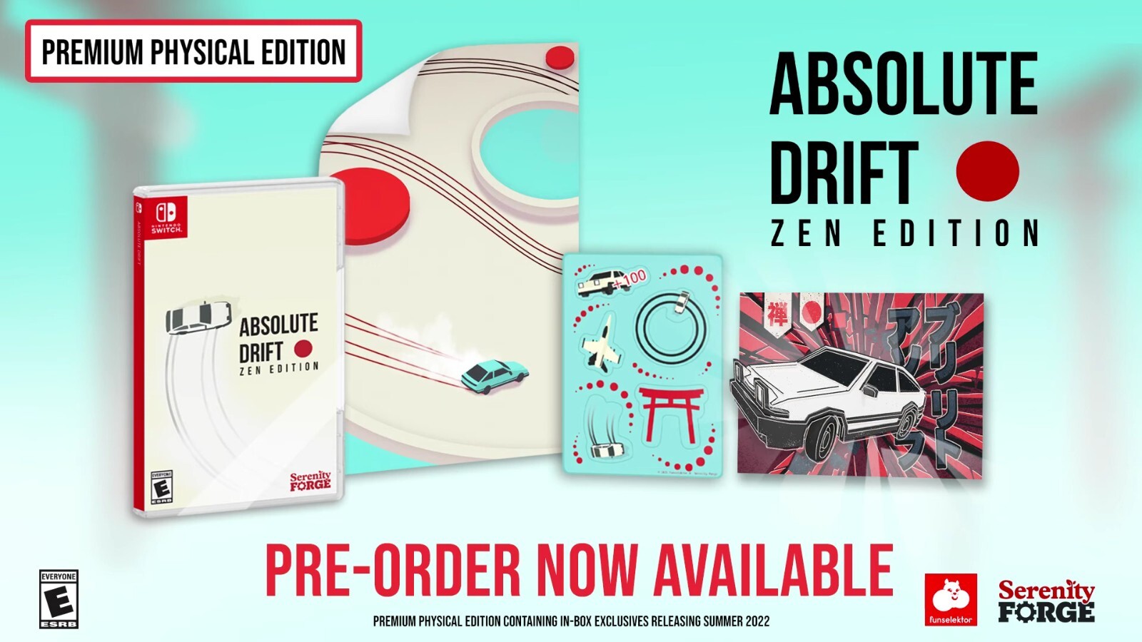 Absolute Drift [ Zen Edition ] *PREMIUM PHYSICAL EDITION* (Nintendo Switch) New