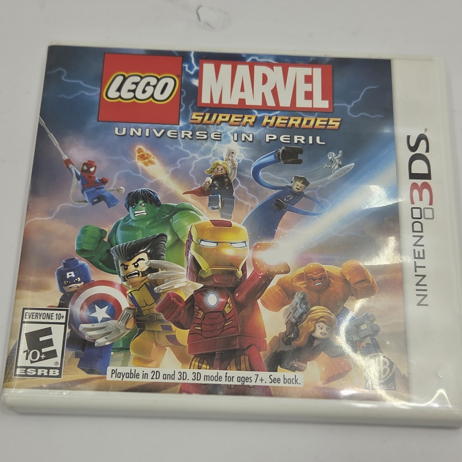 LEGO Marvel Super Heroes: Universe in Peril (Nintendo 3DS, 2013) Case &…