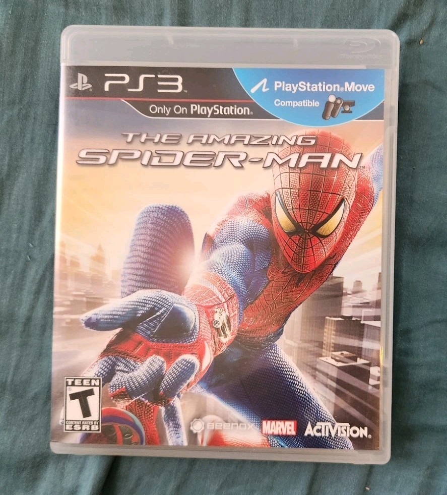 The Amazing Spider-Man (Sony PlayStation 3, 2012) Tested & Works CIB /w Manual