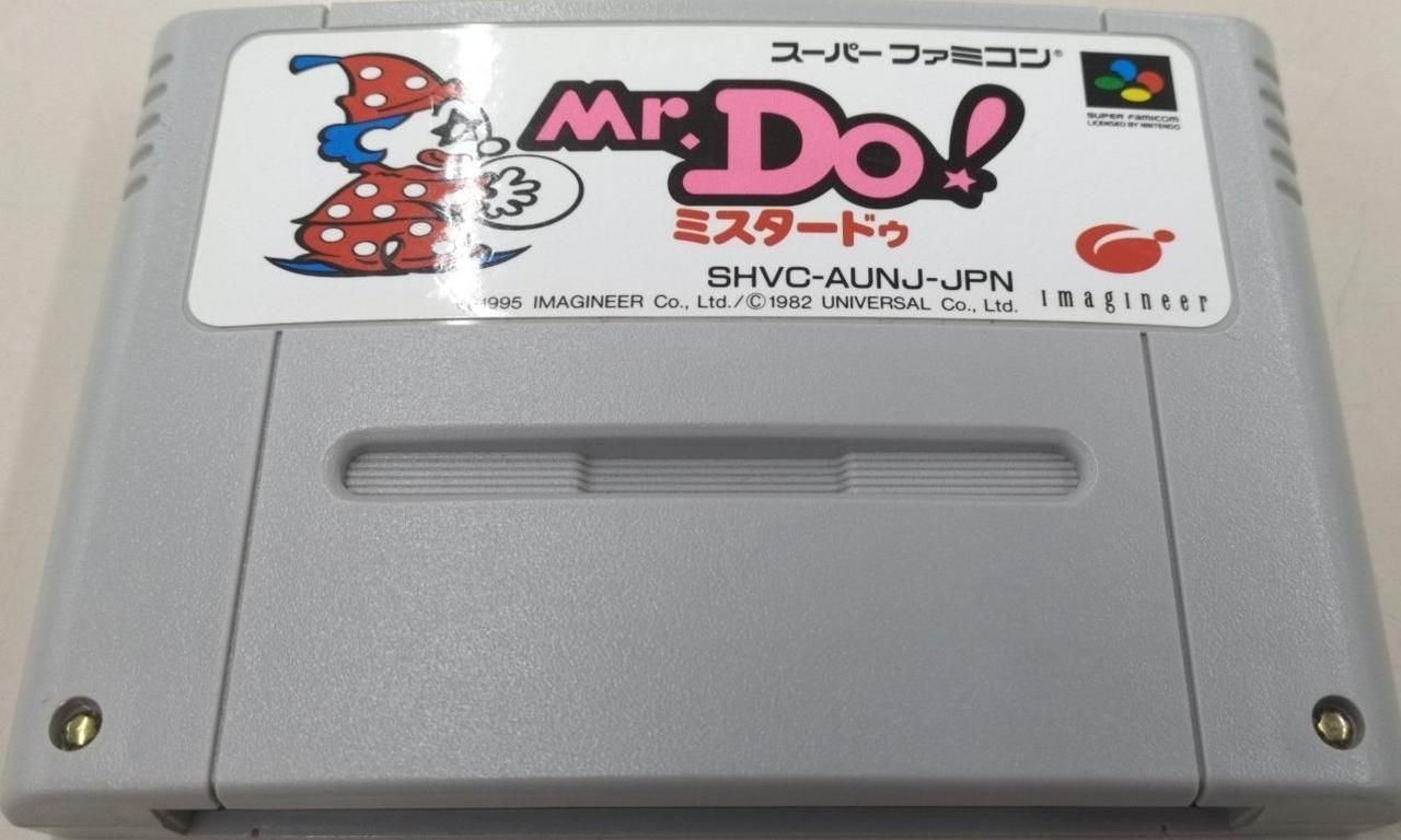 IMAGINEER Super Famicom Soft MR.DO!Soft Only) Used