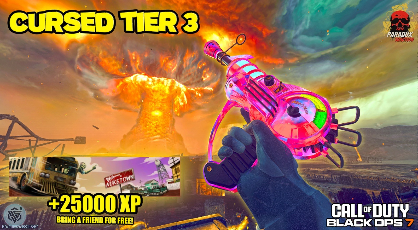PARADOX JUNCTION BLACK OPS 7 TIER 3 ANIMATED PaP CAMO CARRY 🔥 TOP 1% PLAYER ✅