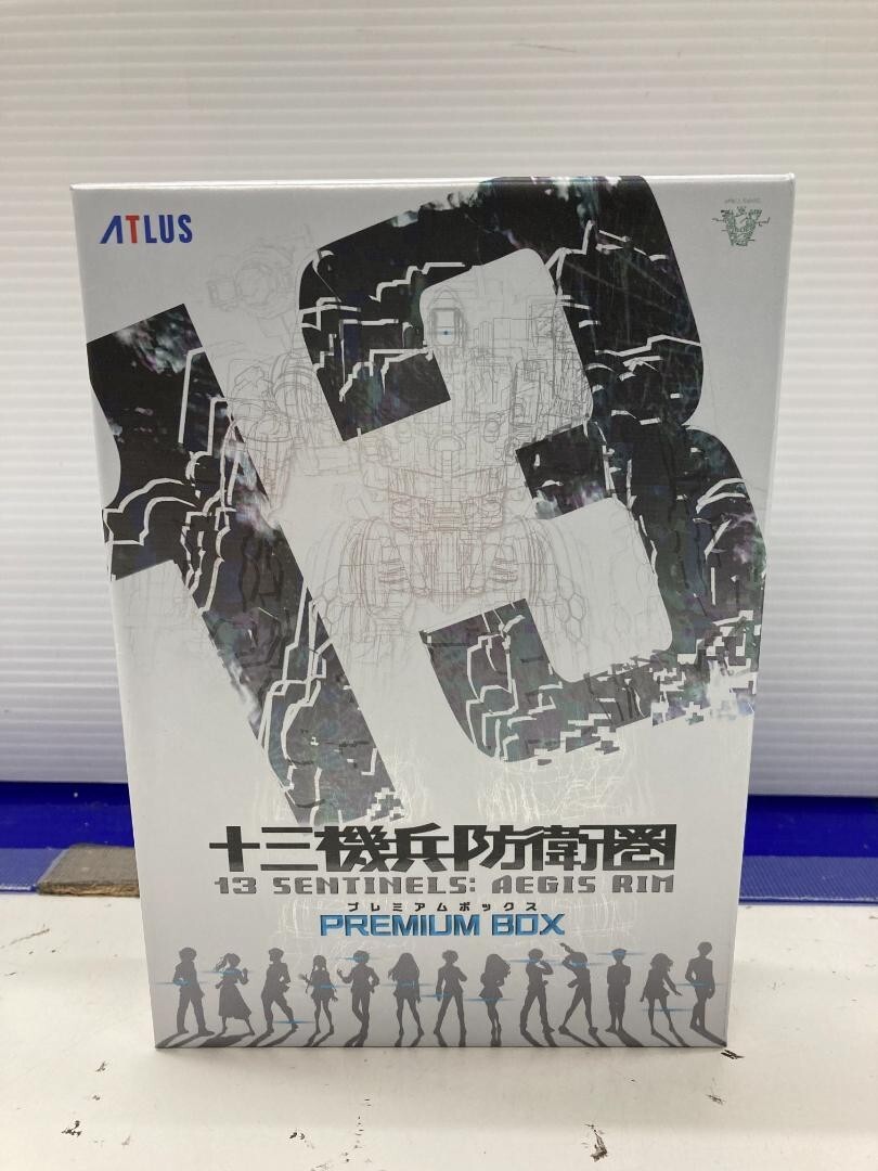 SONY PS4 13 Sentinels Aegis Rim premium box Limited collectors edition Japan