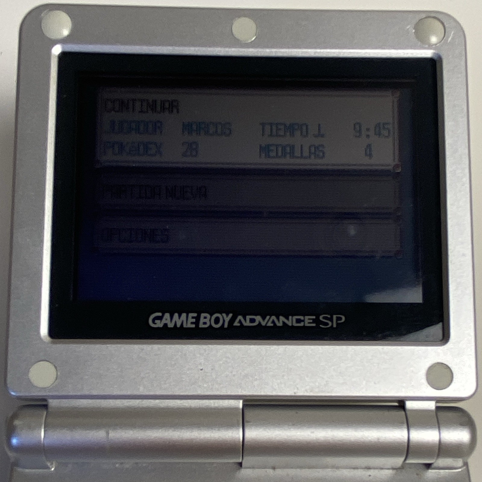 Nintendo Pokémon Ruby Game Boy Advance PAL Spain 2003 Dry Battery