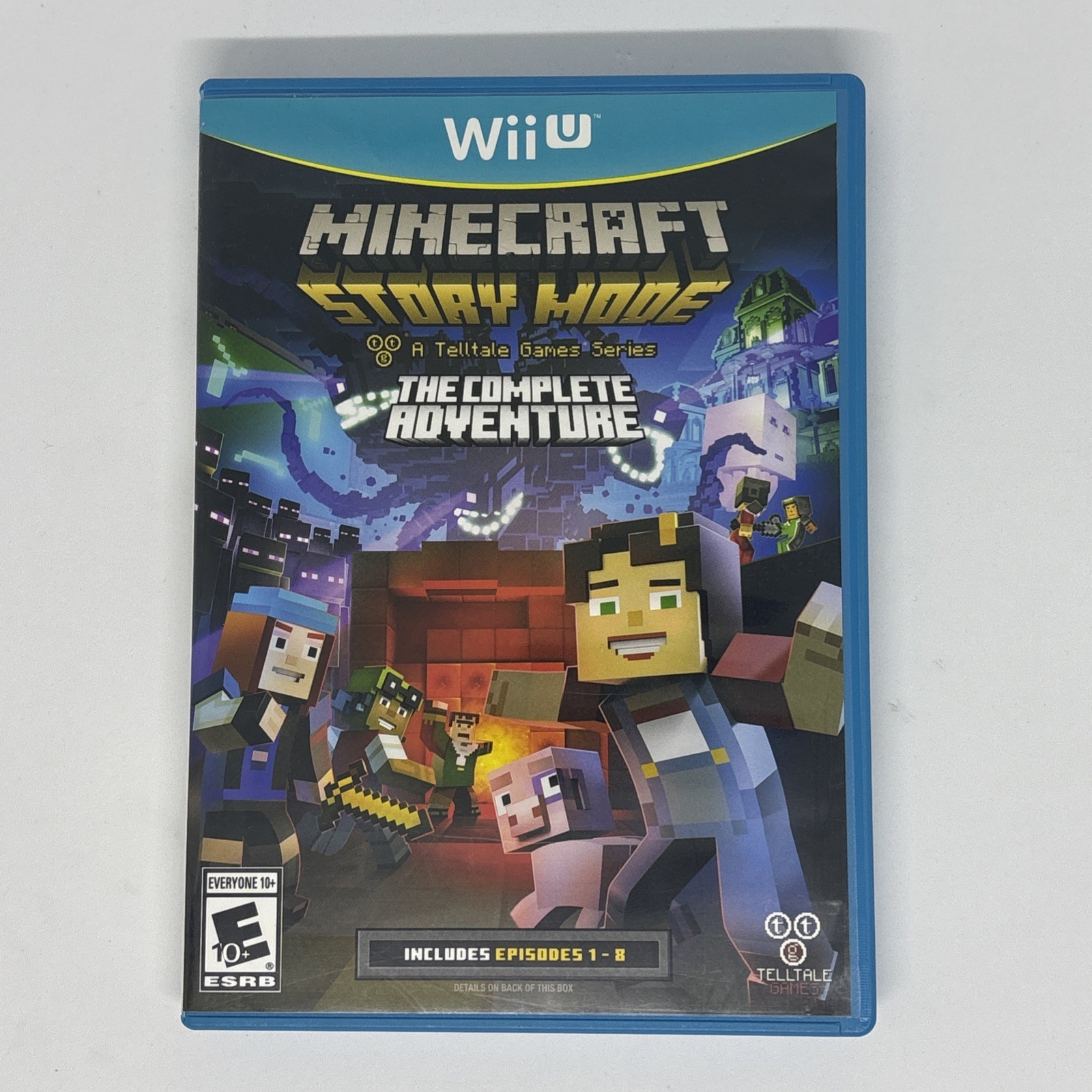 Minecraft Story Mode: The Complete Adventure (Nintendo Wii U, 2016) COMPLETE