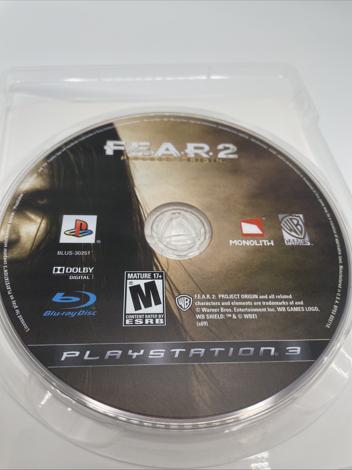 F.E.A.R. 2: Project Origin PS3 PlayStation 3 Complete CIB