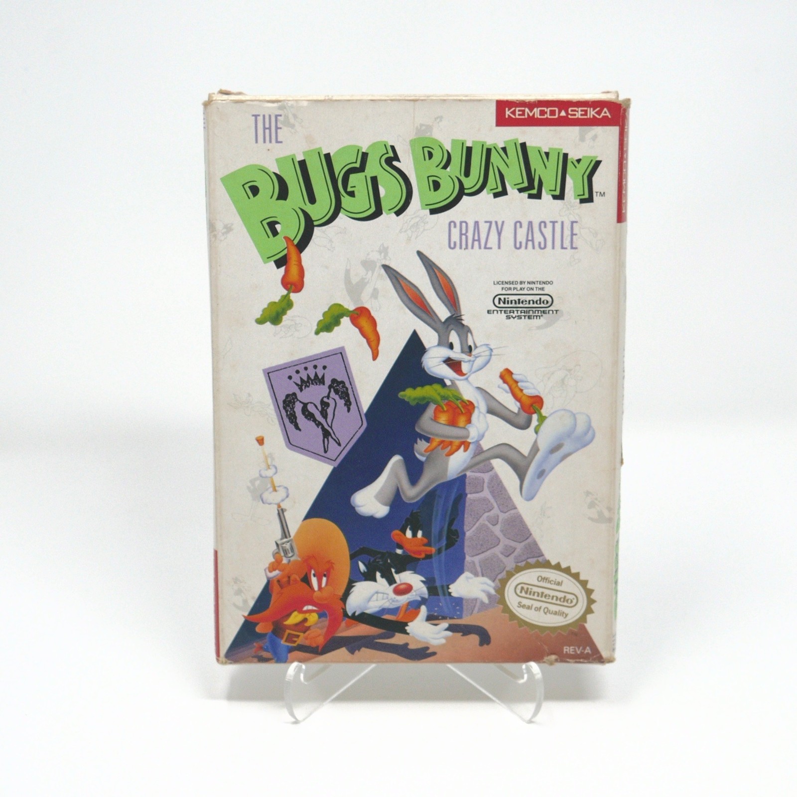Bugs Bunny Crazy Castle – Box Only – Acceptable Condition – NES