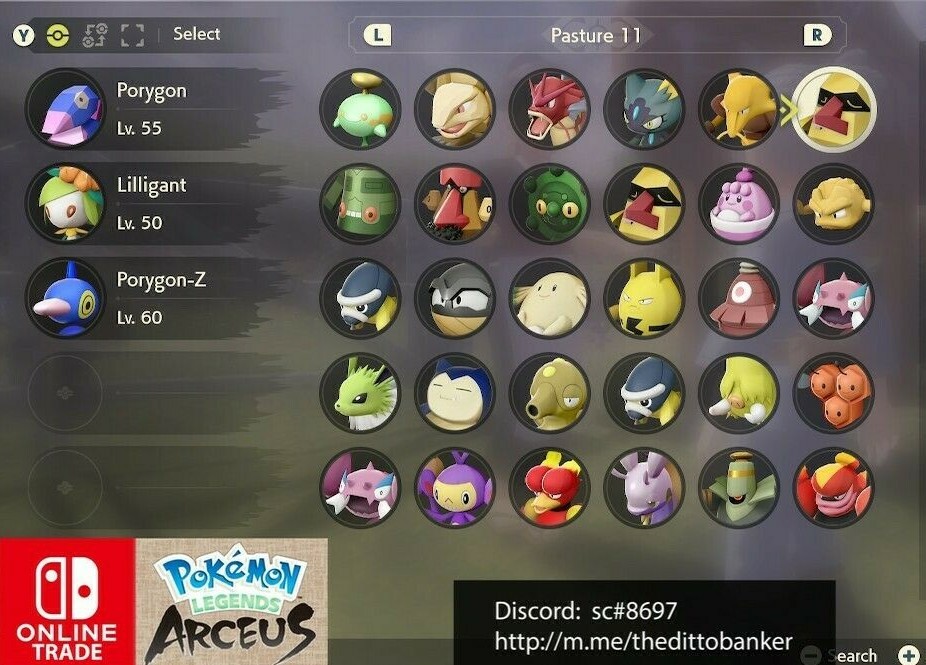 Pokemon Legends Arceus PICK ANY x1 SHINY✨ALL🟢 HISUI POKEDEX🔥✅FAST TRADE