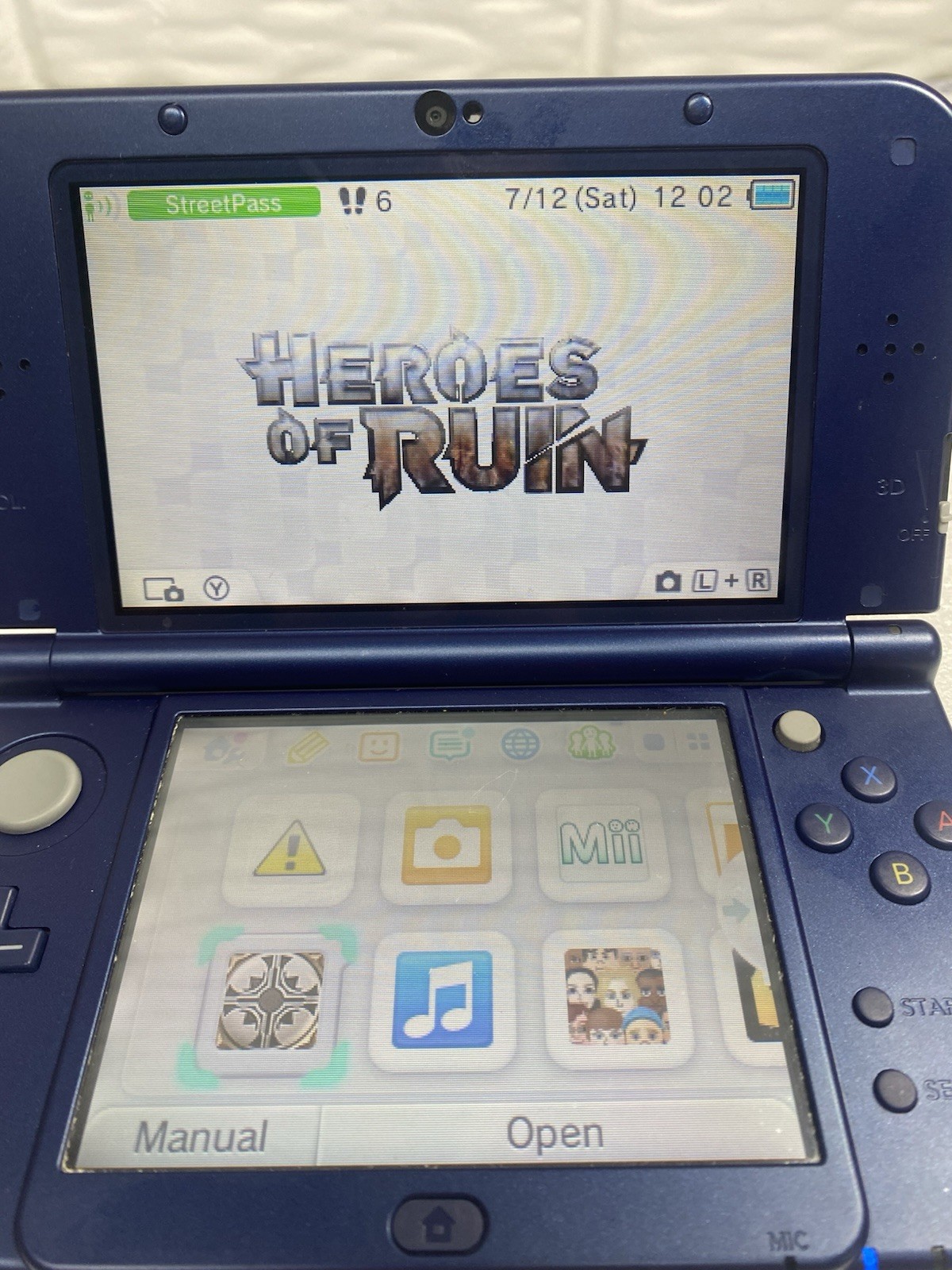Heroes of Ruin (Nintendo 3DS, 2012) – Cartridge Only – VGC – Authentic – TESTED