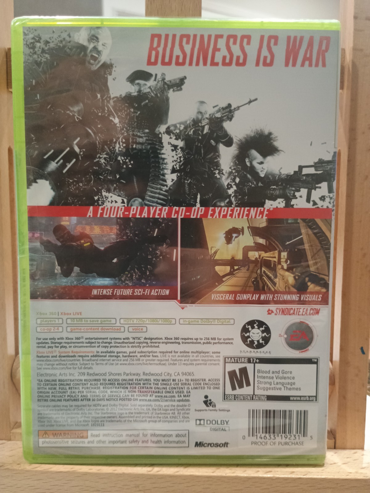 Syndicate (Microsoft Xbox 360, 2012) Brand New Sealed