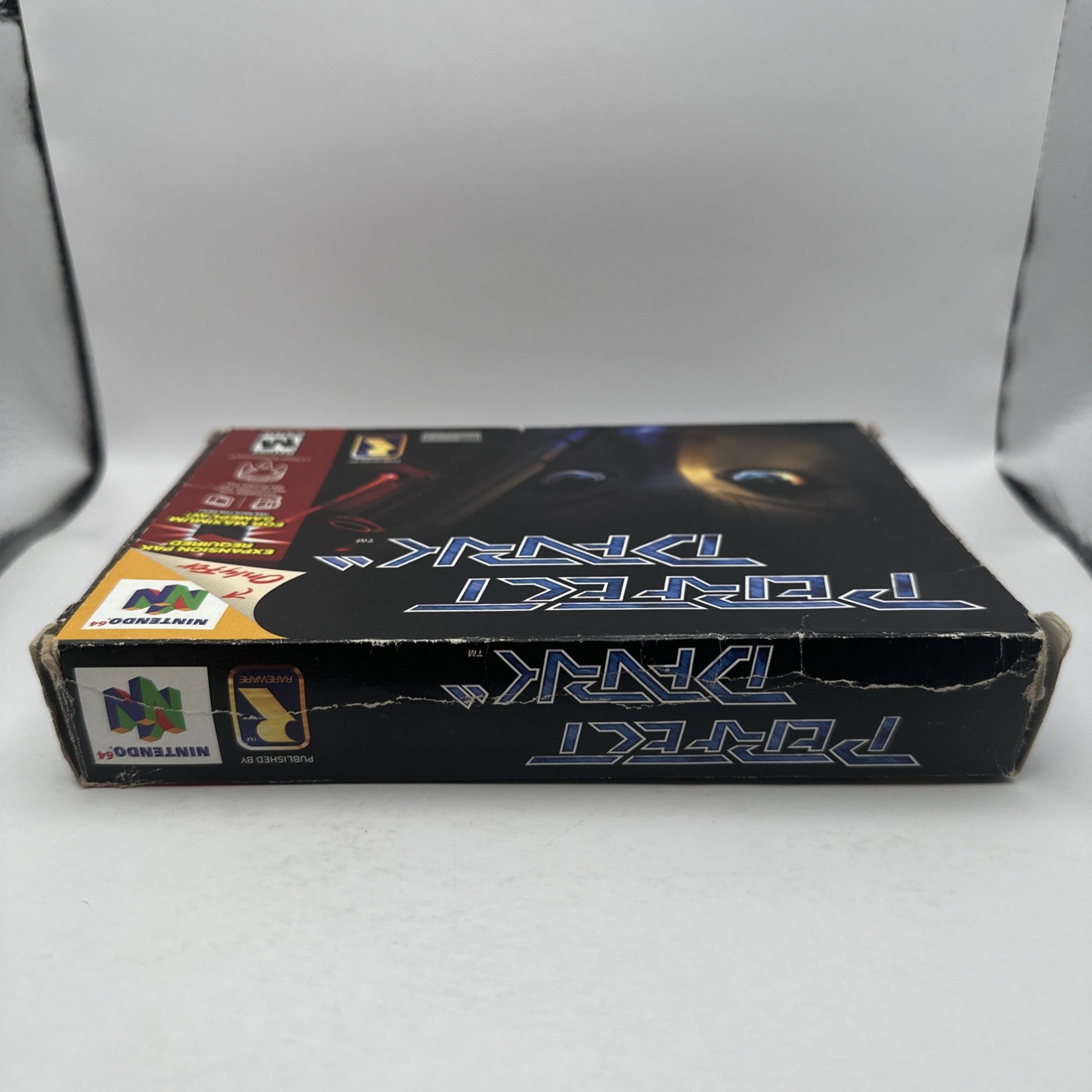 Perfect Dark Nintendo N64 2000 Complete CIB Box Manual Reg Card MINTY Cartridge