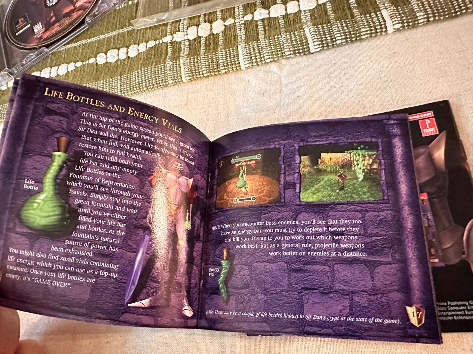 MediEvil & MediEvil II – Sony PlayStation 1 – w/game manuals – awesome find!