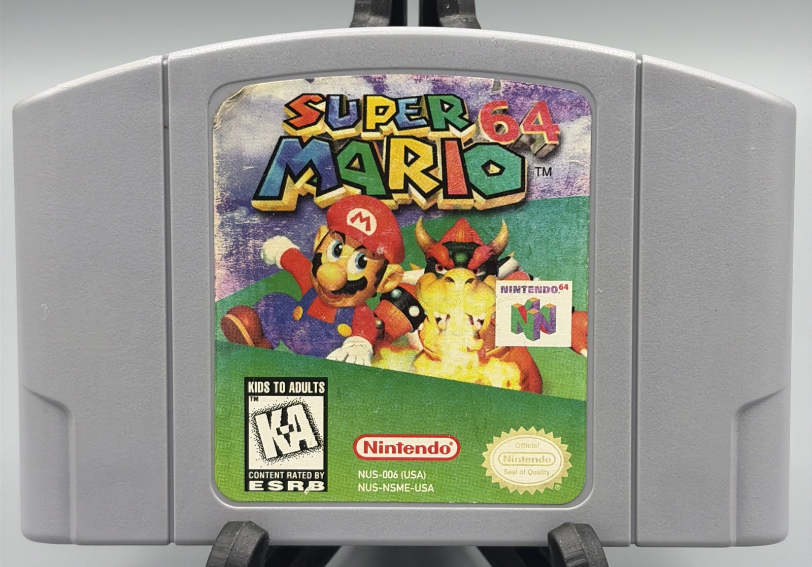 Super Mario 64 Nintendo N64 1997 Authentic💯 Tested✅ First Print “00” Rare⭐️