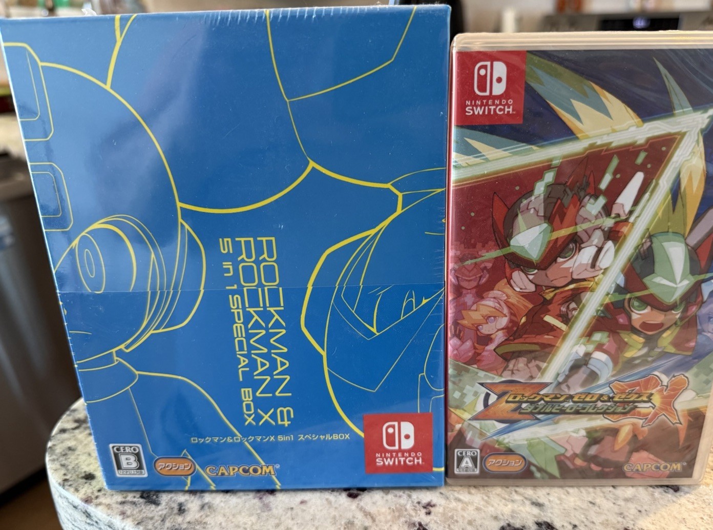 Rockman & Rockman X 5 in 1 Special Box Mega Man Switch Japan US Seller NEW