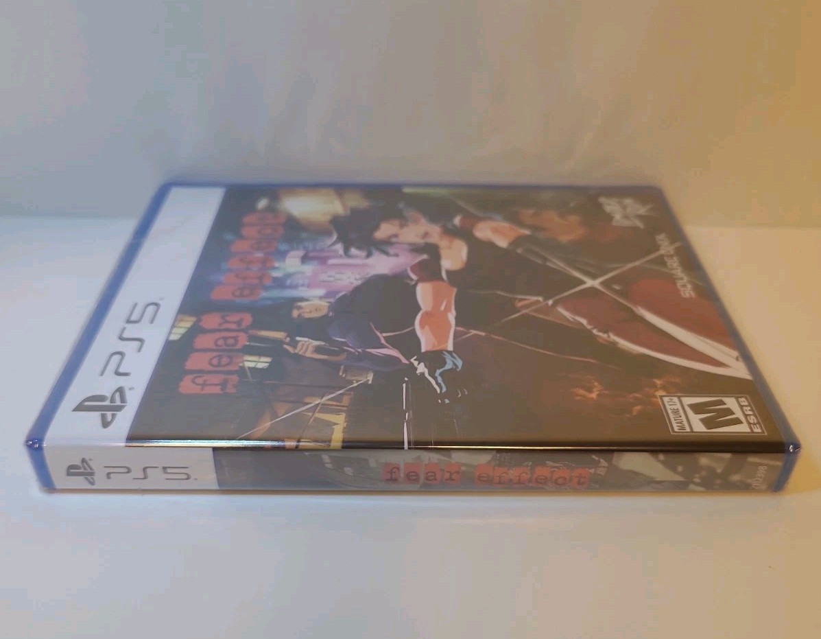 Fear Effect 1 PS5 + Fear Effect 2 PS5 bundle New/Sealed + Case Protectors