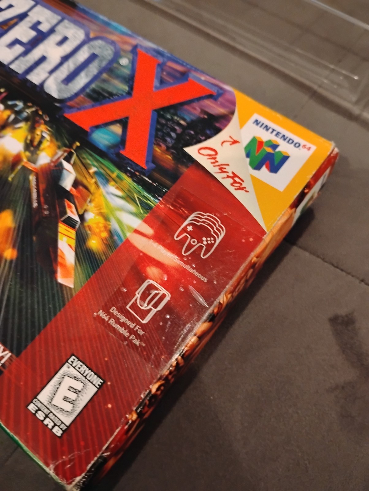 F-Zero x (Nintendo 64 1998) – CIB – Complete W/ Manual