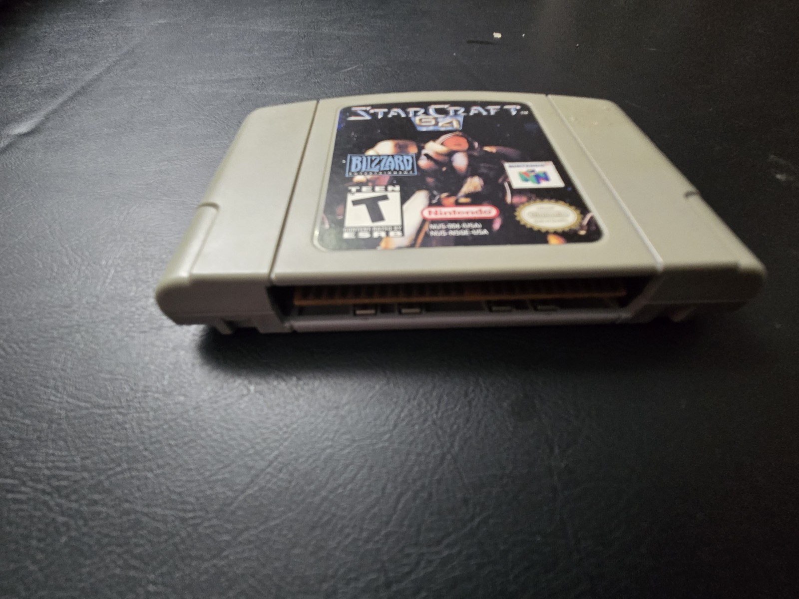 Starcraft 64 Nintendo 64 Game Cartridge, Authentic Blizzard Works Tested Cleaned