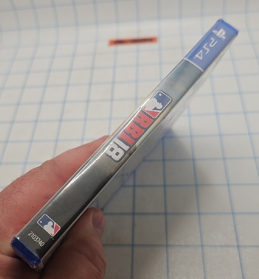 R.B.I. Baseball 18 Sony PlayStation 4, 2018 NIB Factory Sealed MLB OFFICIAL